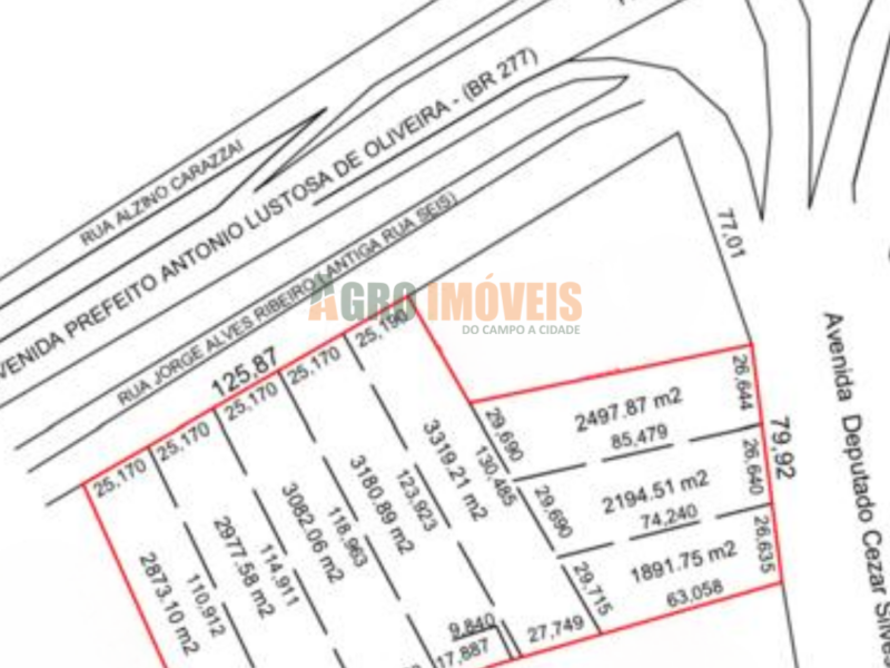 VENDA DE TERRENOS INDUSTRIAIS- A PARTIR DE 2.000 m²